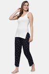 Floret Cotton Camisole (Pack of 2) - White — thumbnail 7
